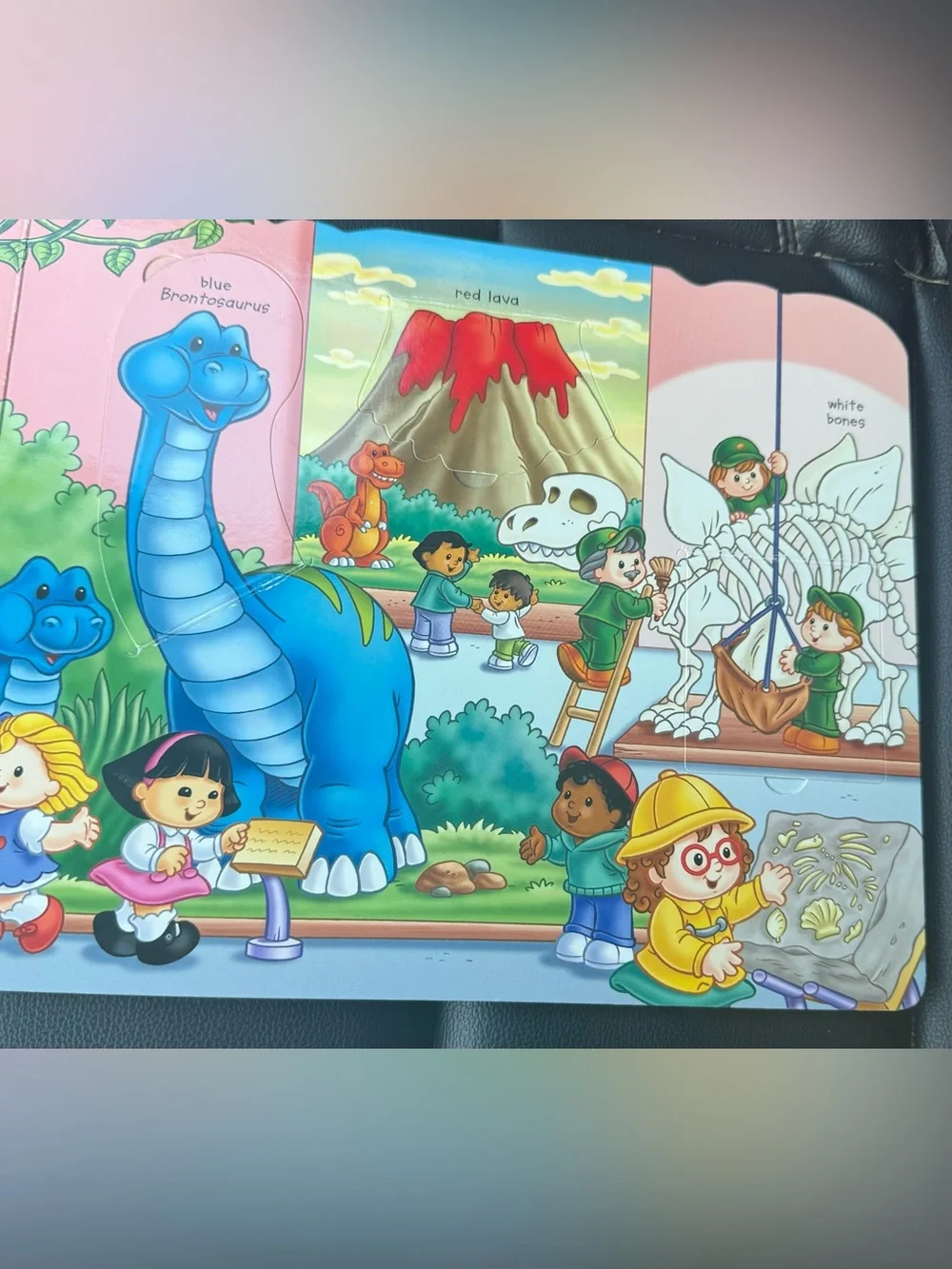 Fisher-Price Little People Let’s Go on a Class Trip Lift-the-Flap Board Book